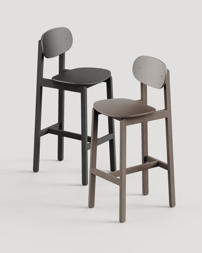 Bean Bar Stool Backrest