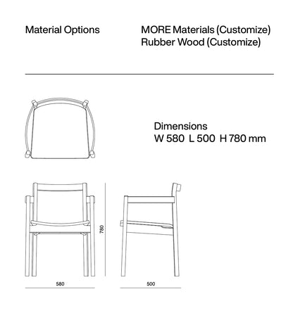 Bend Armchair