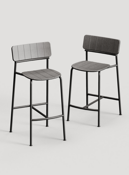 Leaden Bar Stool Backrest