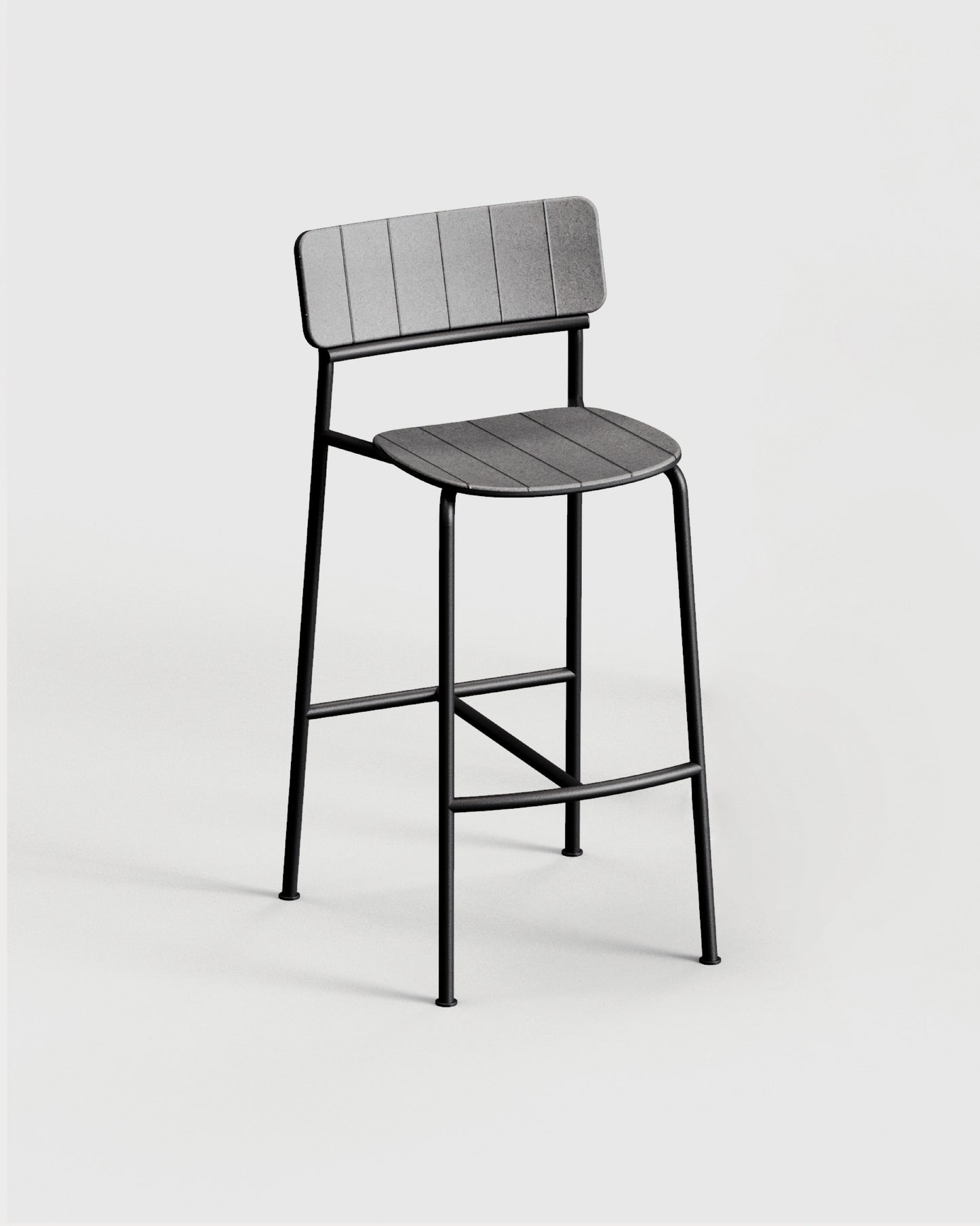 Leaden Bar Stool Backrest